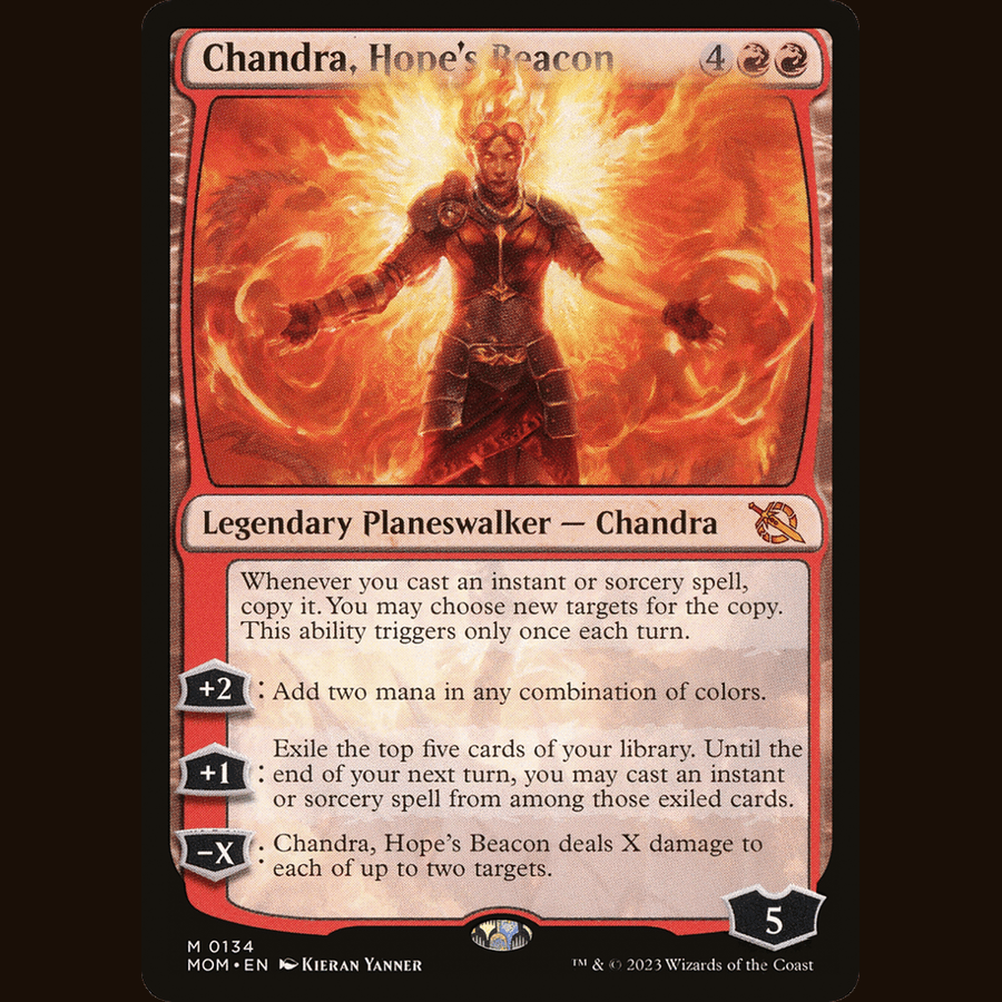 Chandra, Hope's Beacon [March of the Machine] full-card image