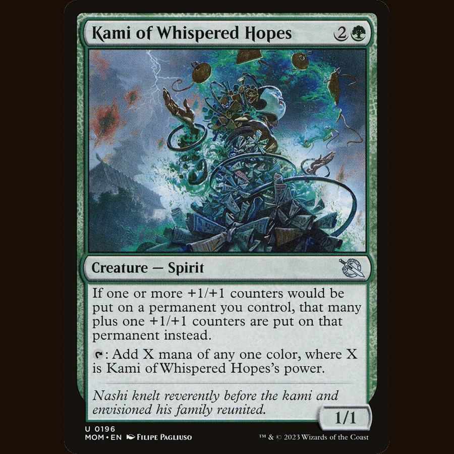 Kami of Whispered Hopes [March of the Machine] full-card image
