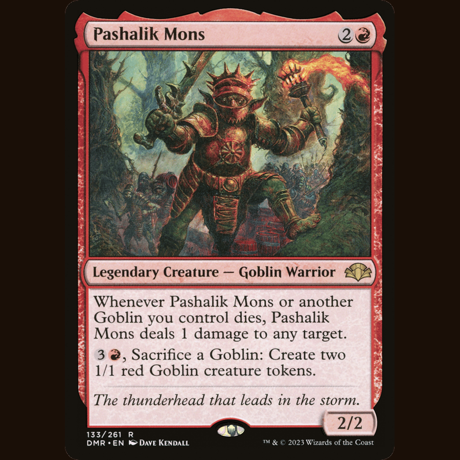 Pashalik Mons [Dominaria Remastered] full-card image