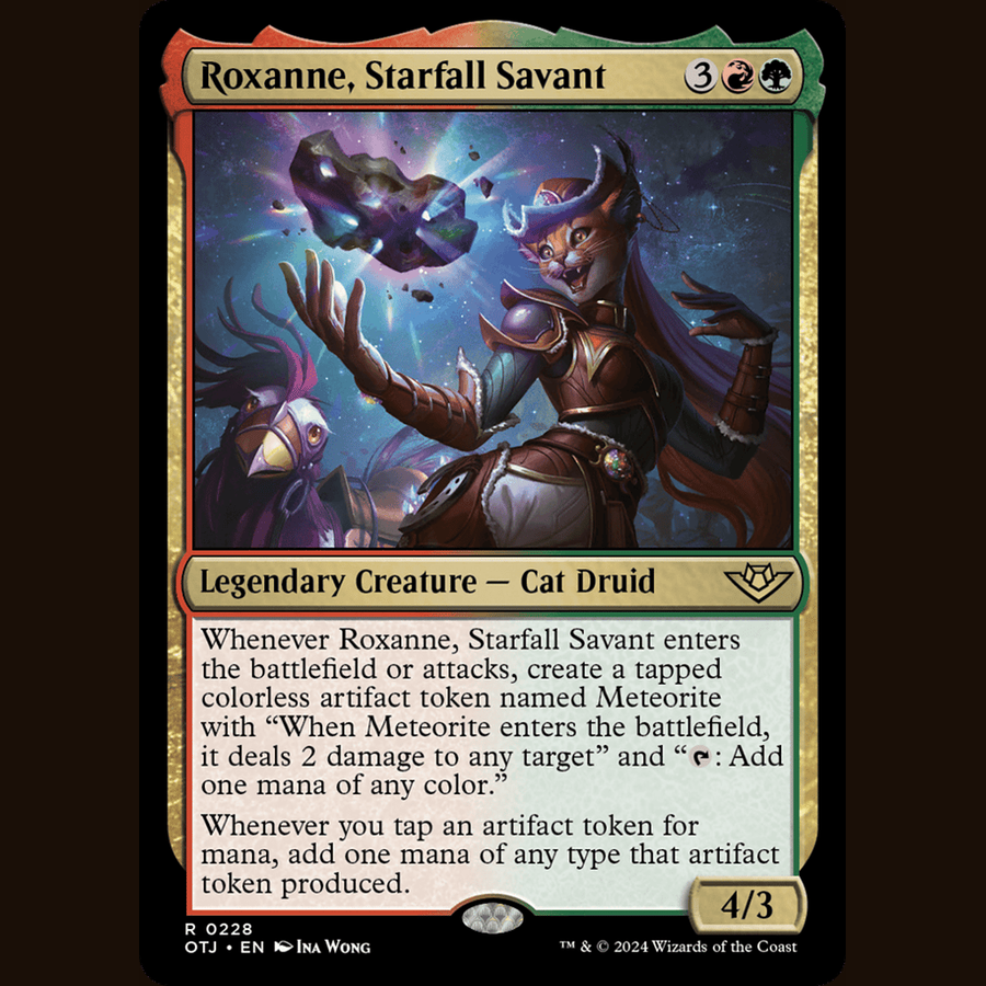 Roxanne, Starfall Savant [Outlaws of Thunder Junction] full-card image