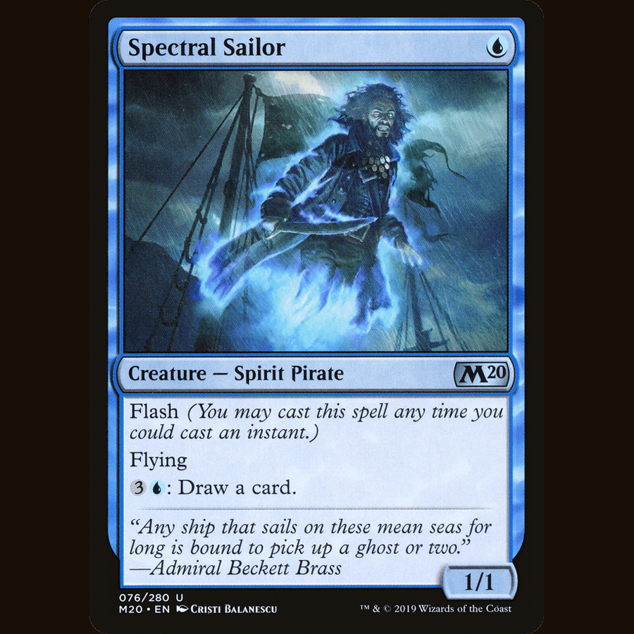 Spectral Sailor [Core Set 2020] full-card image