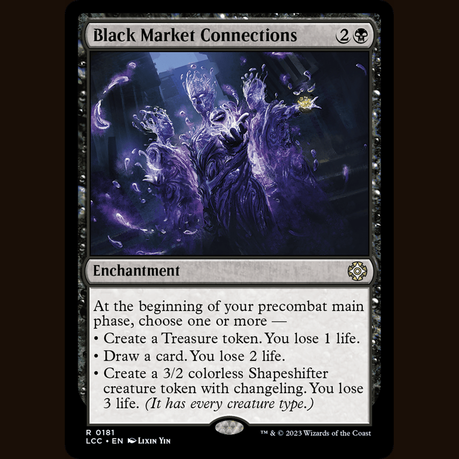 Black Market Connections [Commander: The Lost Caverns of Ixalan] full-card image