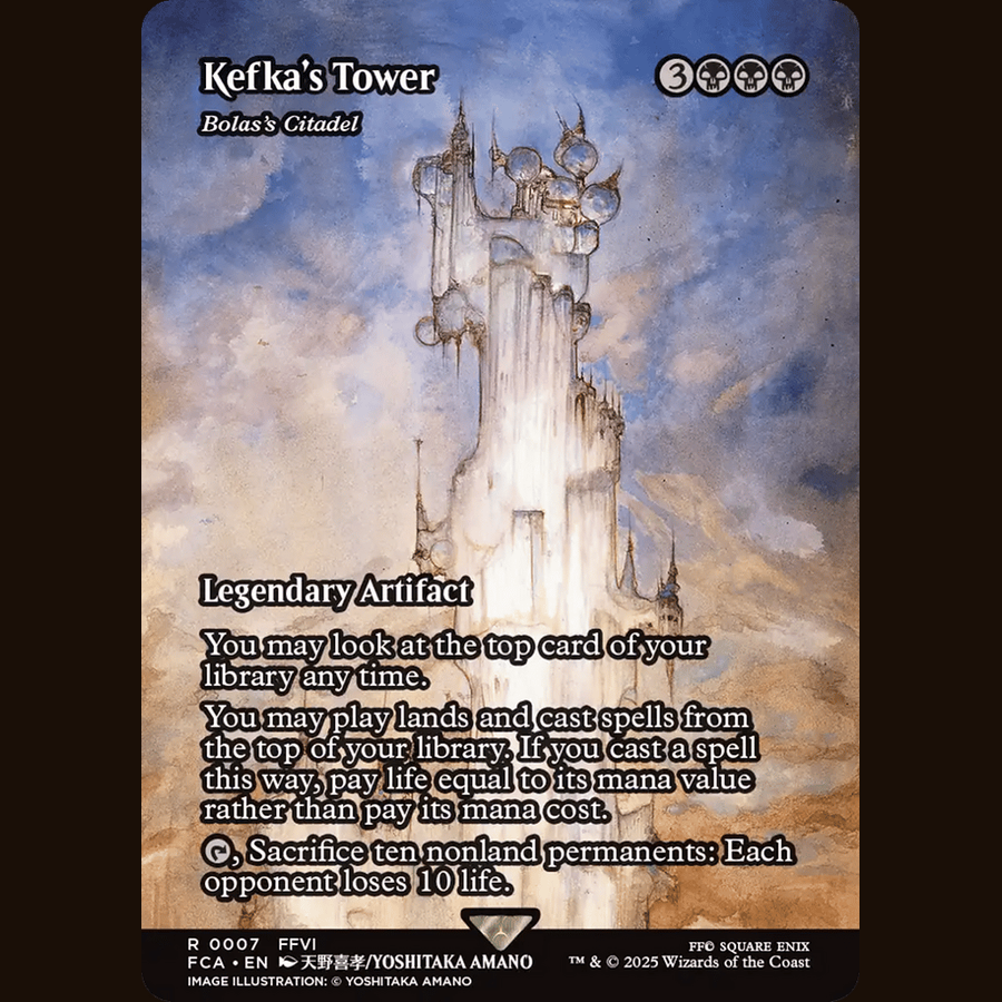 Kefka's Tower - Bolas's Citadel (Showcase) [Universes Beyond: FINAL FANTASY: Through the Ages] full-card image