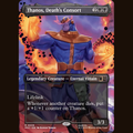 Thanos, Death's Consort (Extended Art) [Commander: Marvel Super Heroes] full-card image