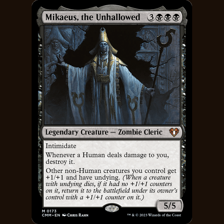 Mikaeus, the Unhallowed [Commander Masters] full-card image