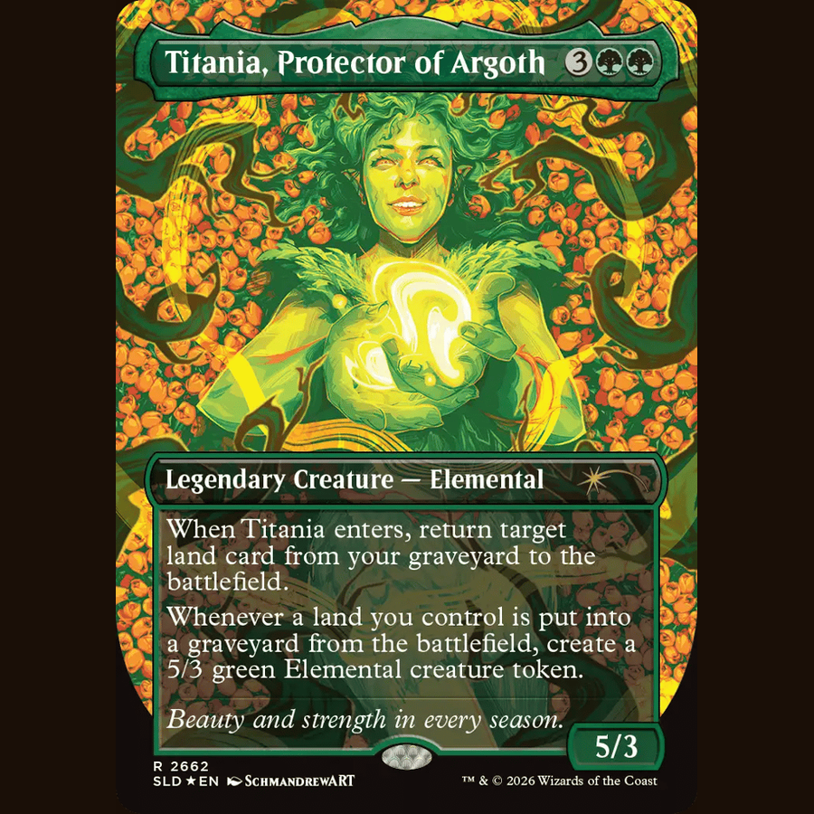 Titania, Protector of Argoth [Secret Lair Drop Series] full-card image