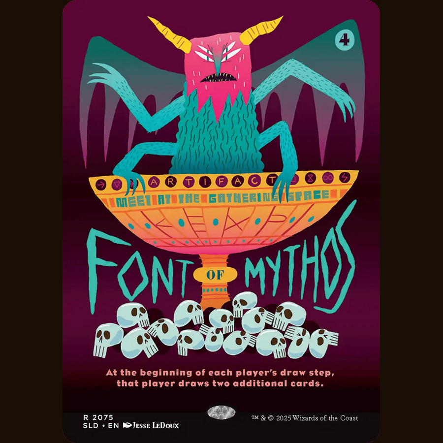 Font of Mythos (Rainbow Foil) [Secret Lair Drop Series] full-card image