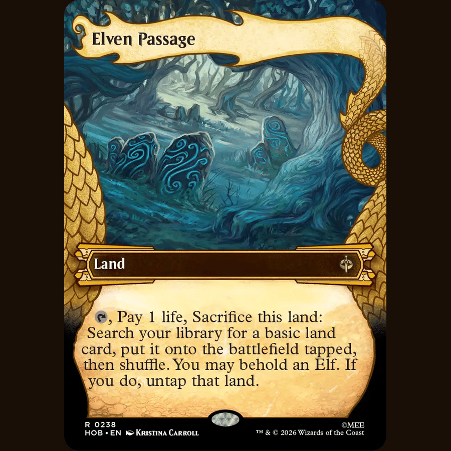 Elven Passage (Showcase) [The Hobbit] full-card image