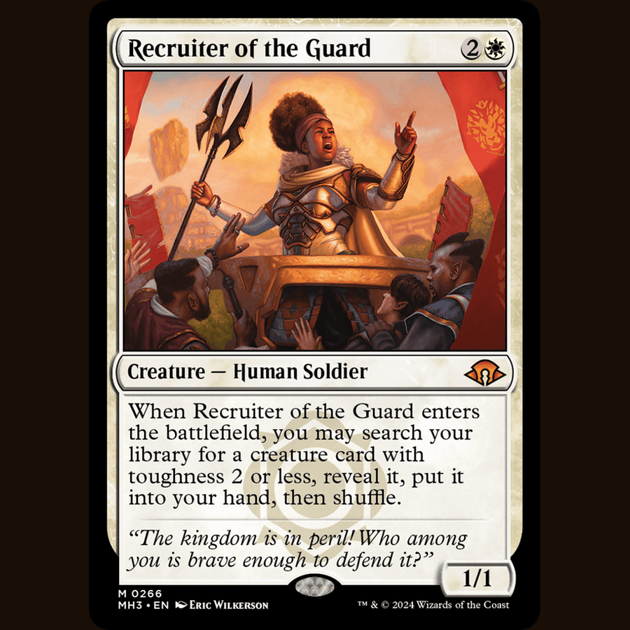 Recruiter of the Guard [Modern Horizons 3] full-card image