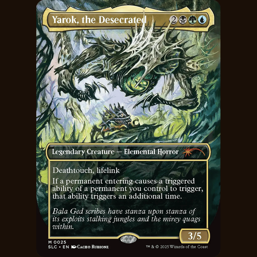 Yarok, the Desecrated [Secret Lair: 30th Anniversary Countdown Kit] SLC #25 full-card image