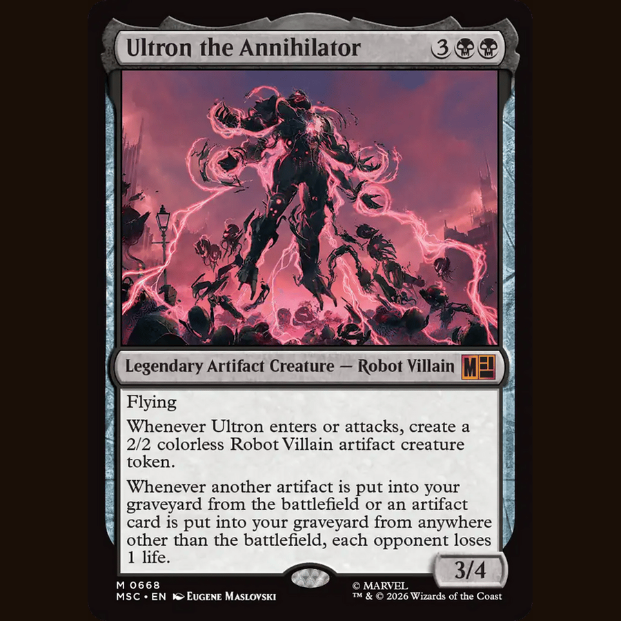 Ultron the Annihilator [Commander: Marvel Super Heroes] full-card image