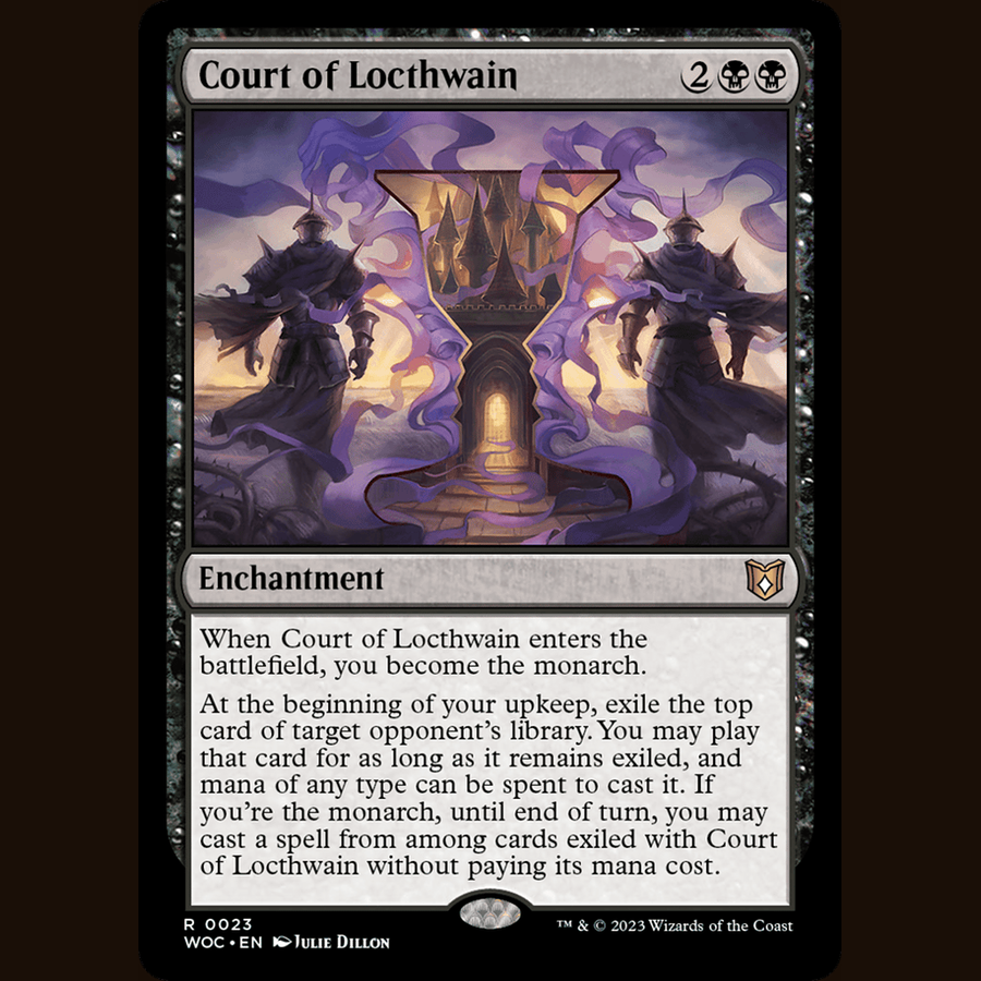 Court of Locthwain [Commander: Wilds of Eldraine] full-card image