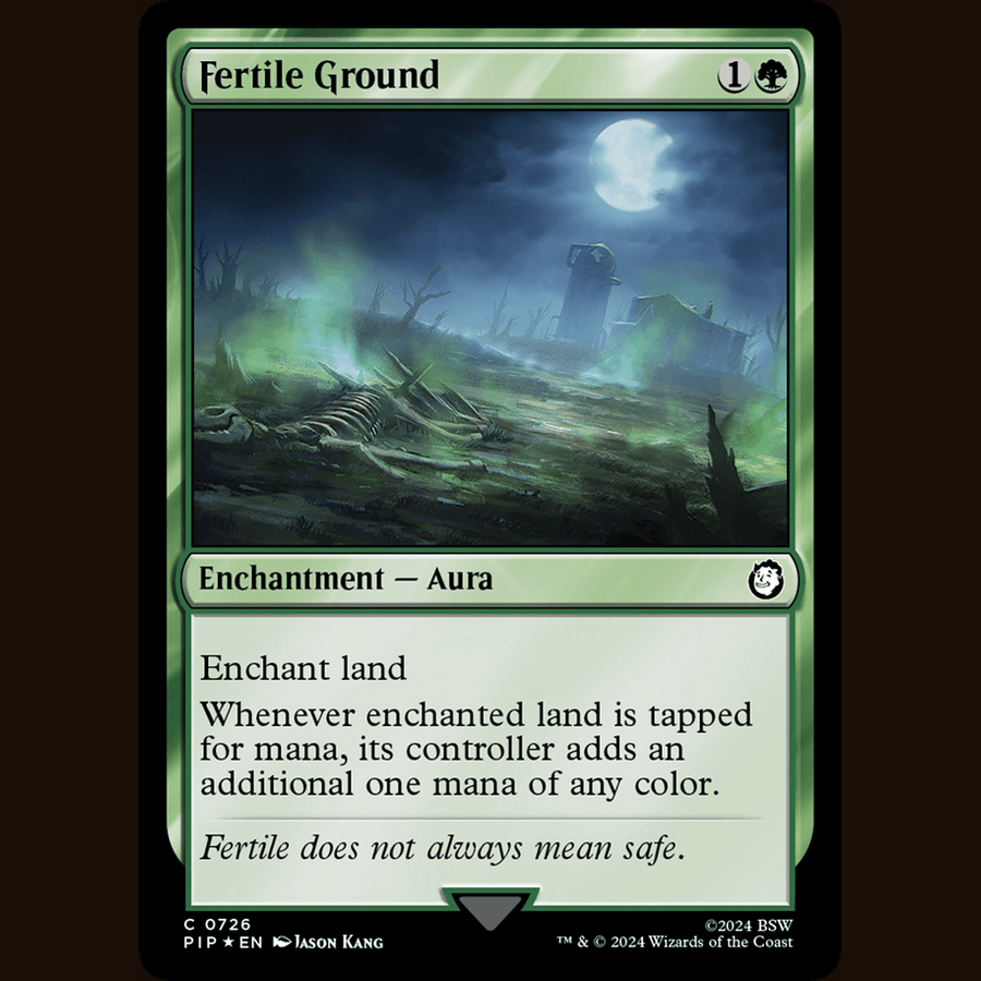 Fertile Ground (Surge Foil) [Universes Beyond: Fallout] full-card image