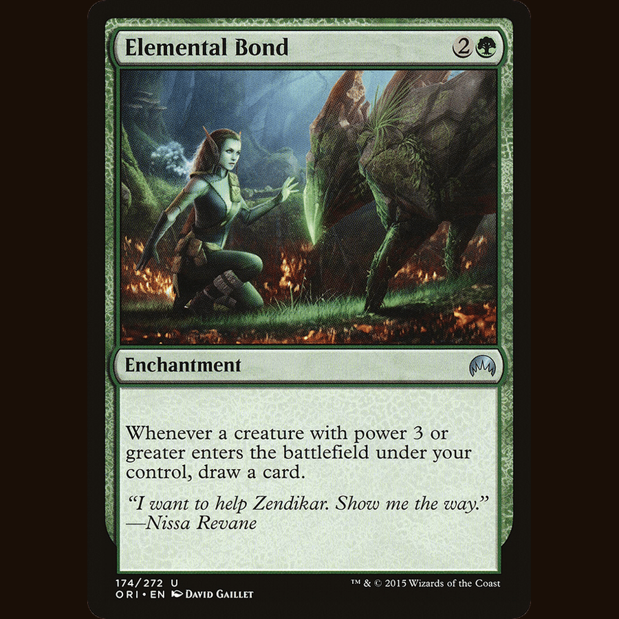 Elemental Bond [Magic Origins] full-card image
