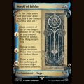 Scroll of Isildur (Showcase Scrolls) [Universes Beyond: The Lord of the Rings: Tales of Middle-earth] full-card image