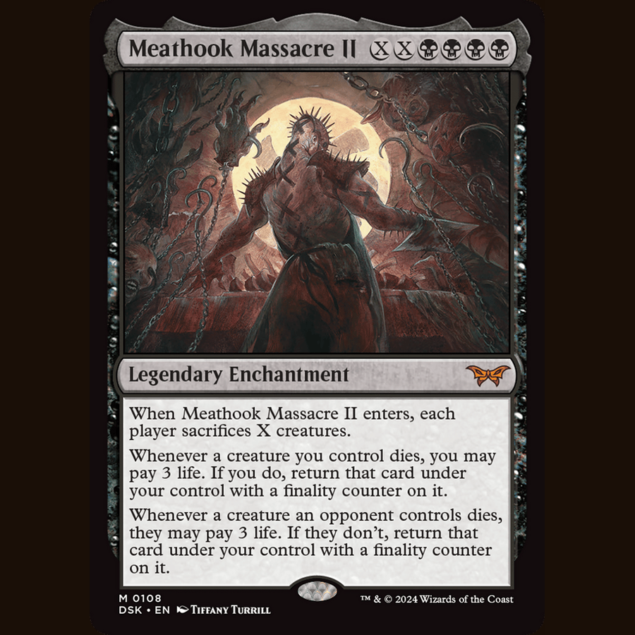 Meathook Massacre II (0108) [Duskmourn: House of Horror] full-card image