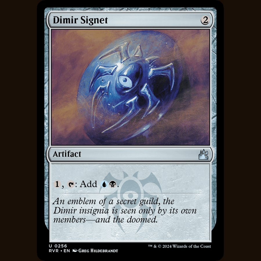 Dimir Signet [Ravnica Remastered] full-card image