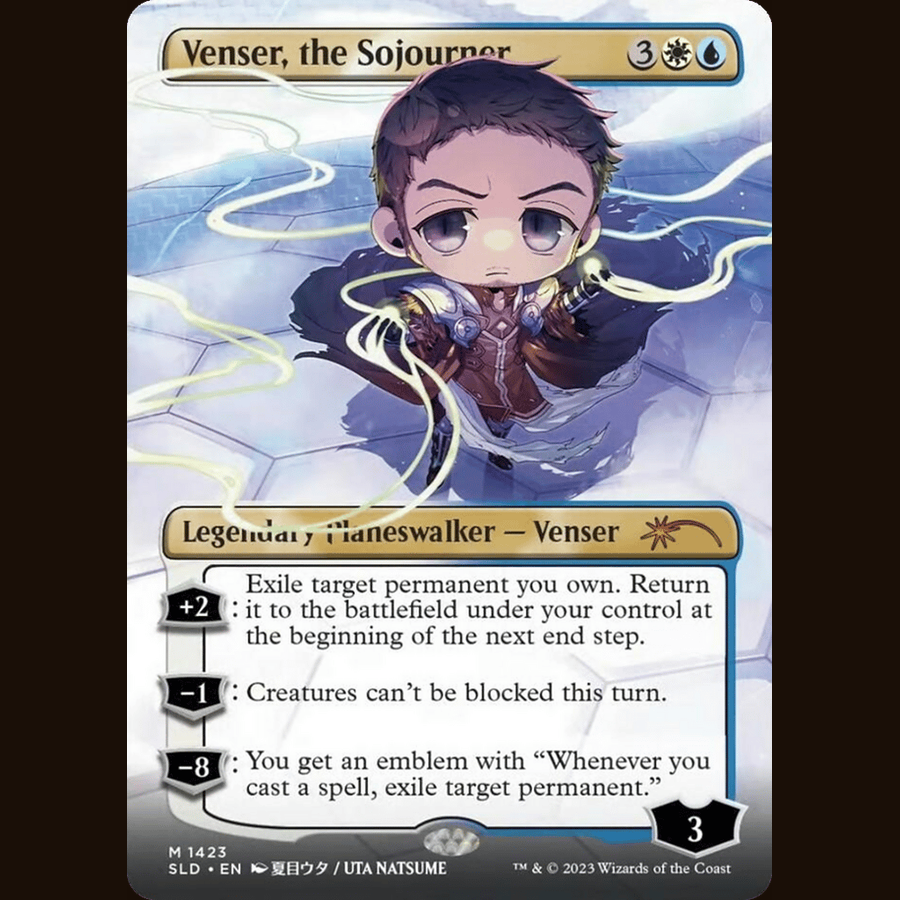 Venser, the Sojourner (Rainbow Foil) [Secret Lair Drop Series] full-card image