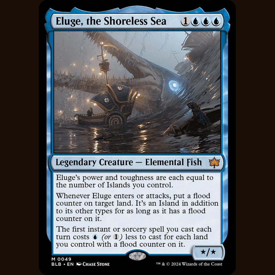 Eluge, the Shoreless Sea [Bloomburrow] full-card image