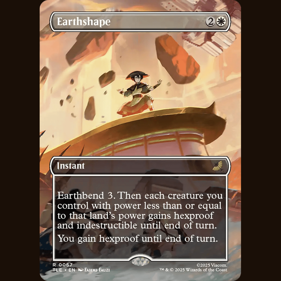 Earthshape (Borderless) [Avatar: The Last Airbender: Eternal-Legal] full-card image