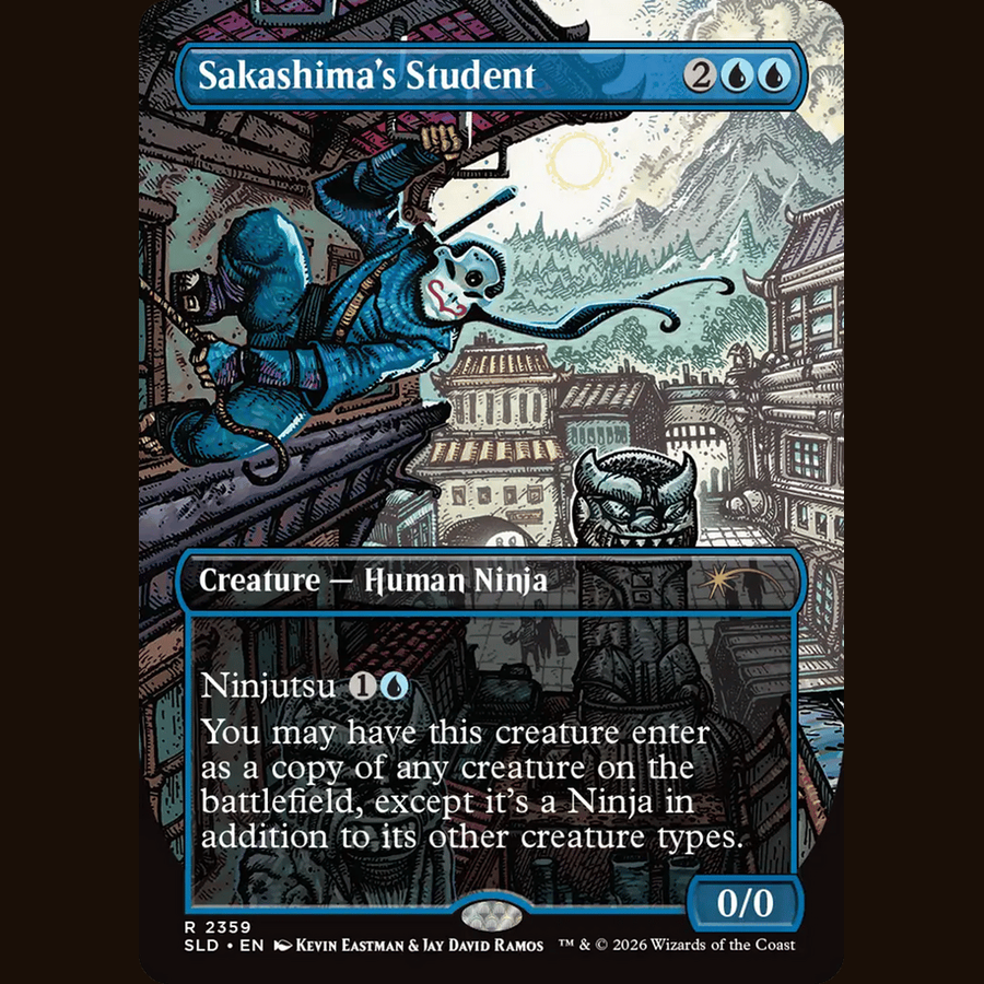 Sakashima's Student (2359) [Secret Lair Drop Series] full-card image