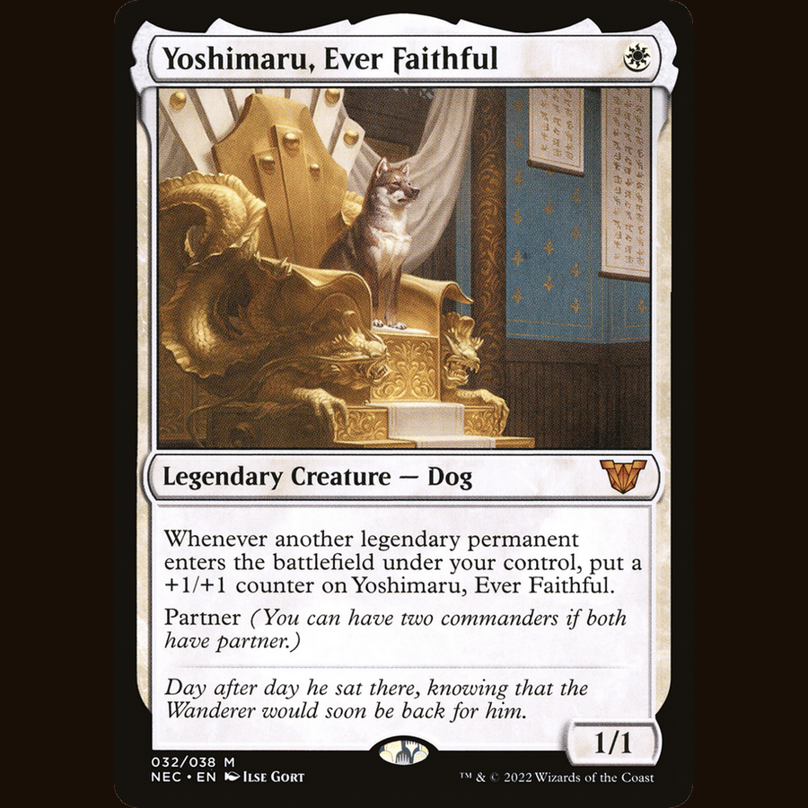 Yoshimaru, Ever Faithful [Commander: Kamigawa: Neon Dynasty] full-card image