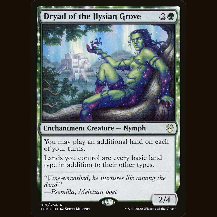 Dryad of the Ilysian Grove [Theros Beyond Death] full-card image