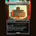 Castle Shimura - Eiganjo Castle (Rainbow Foil) [Secret Lair Drop Series] full-card image