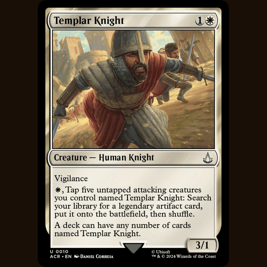 Templar Knight [Universes Beyond: Assassin's Creed] full-card image